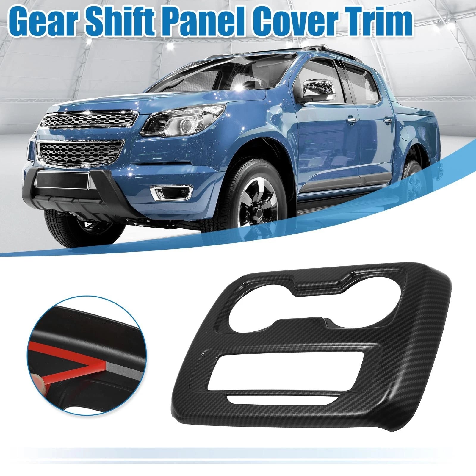 Central Gear Shift Panel Cover Replacement for Chevrolet Colorado (2015–2022)