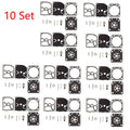 Set of 10 Carburetor Gasket Kit for Zama RB-129 C1M-W26A C1M-W26B C1M-W26C