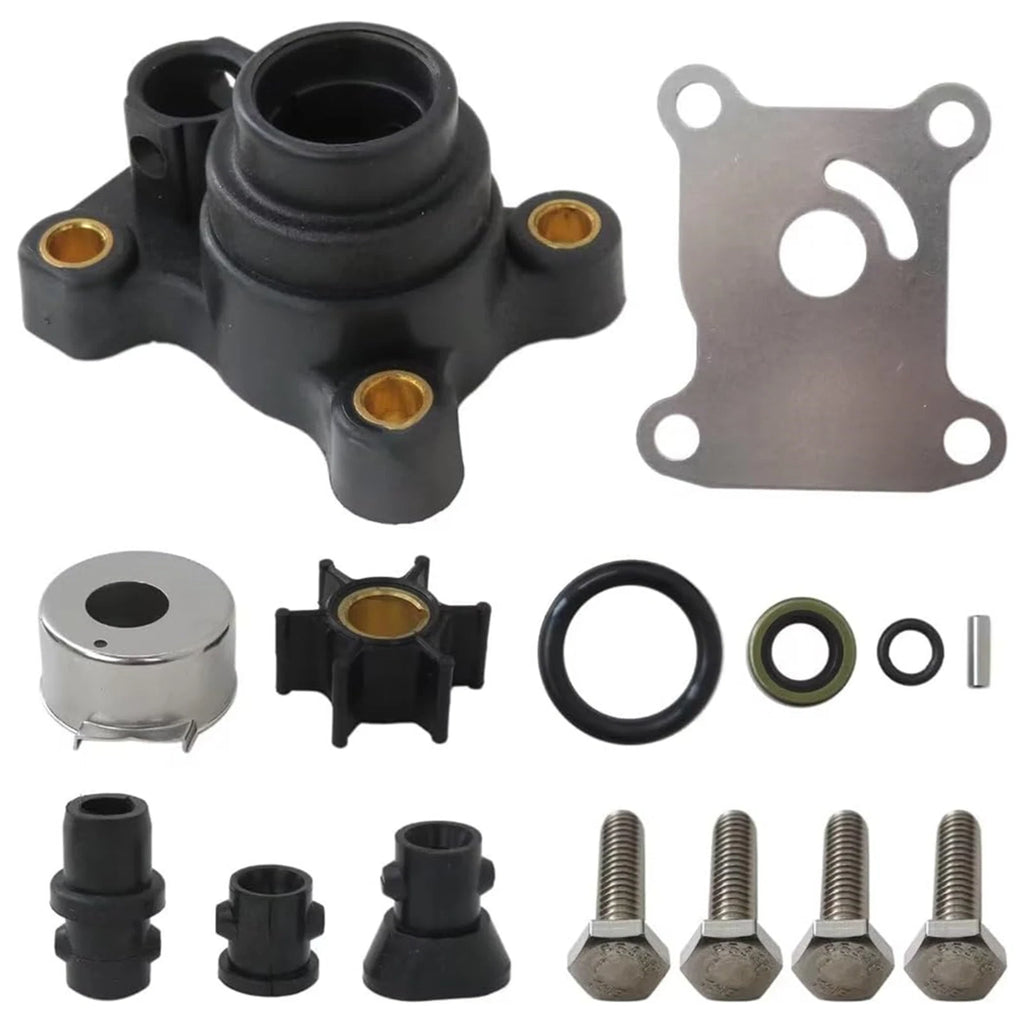 Water Pump Impeller Kit 394711 for Johnson Evinrude 9.9 15 HP Outboard (1990–2000)