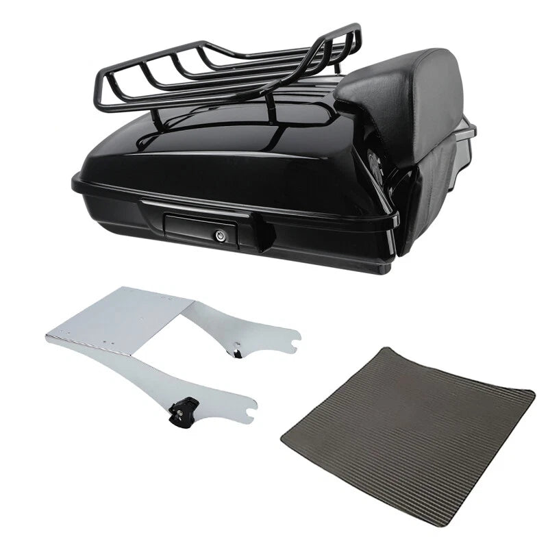 5.5" Trunk Pad Rack Mount for Harley Touring (1997–2008)