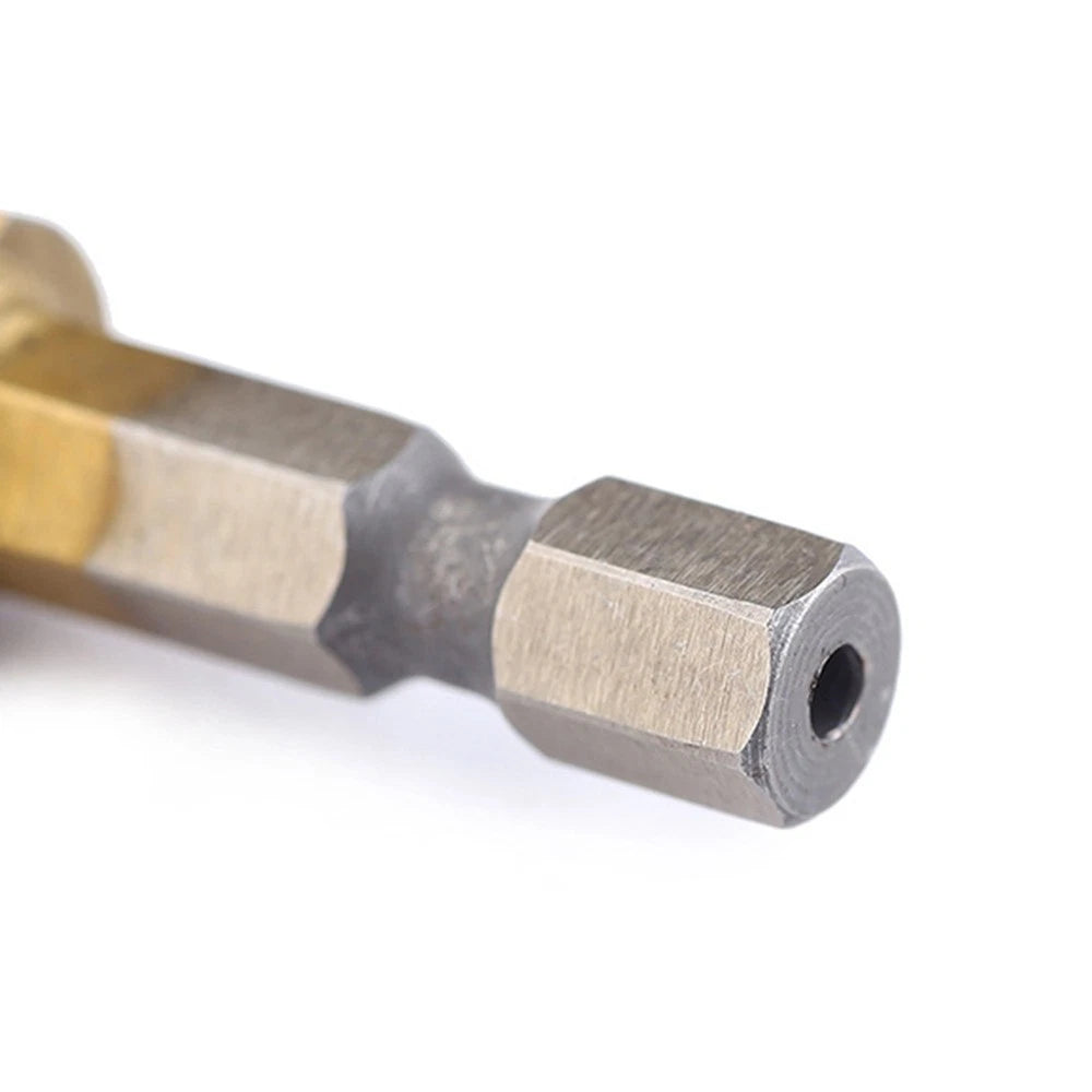 Step Drill Bits for Metal Woodworking (High-Speed Steel)