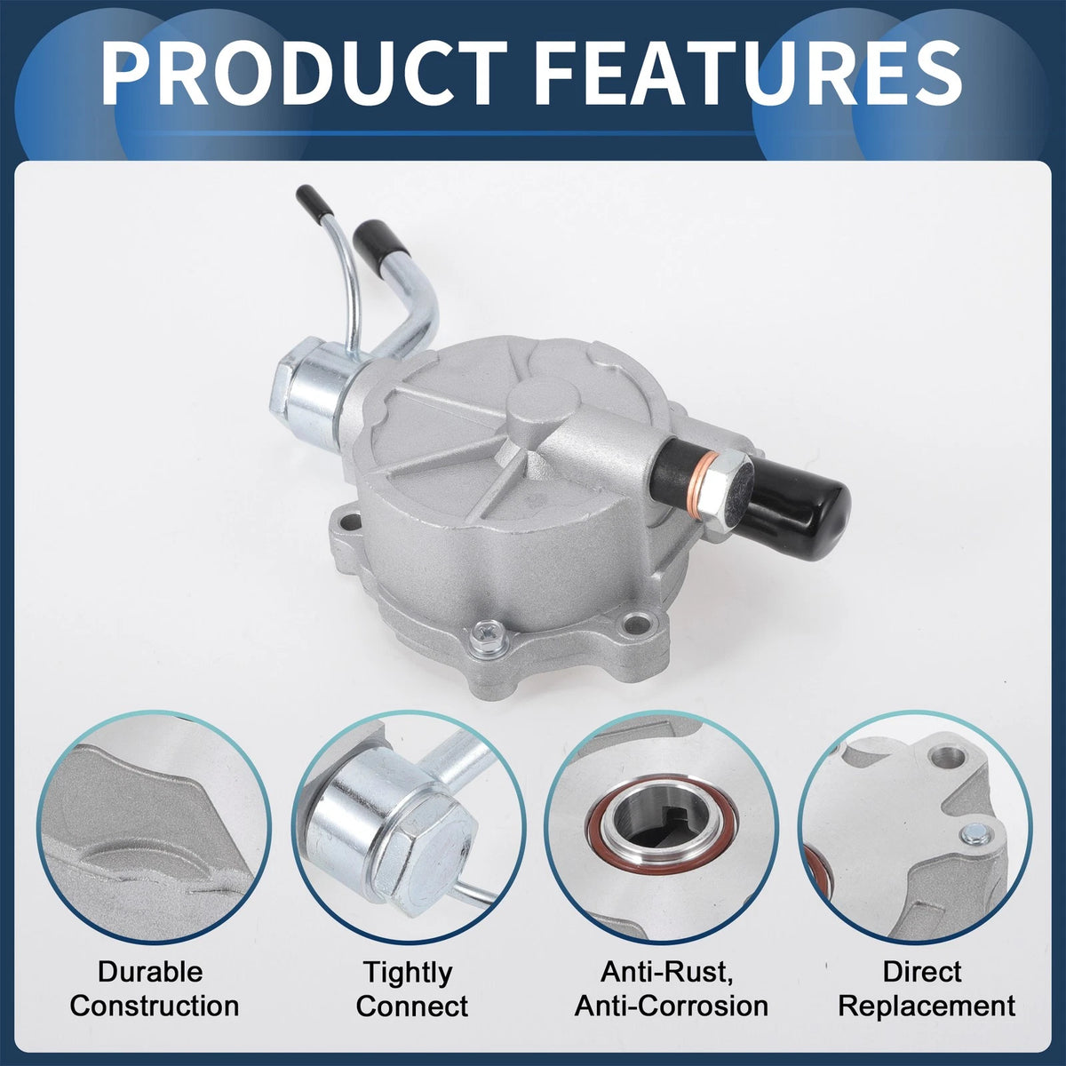 Brake Vacuum Pump No.MD619045 for Mitsubishi Pajero (1991–2004)