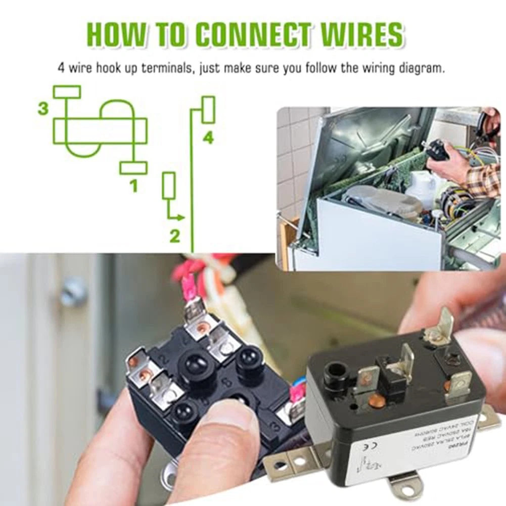 24V AC Fan Relay for HVAC Systems (No specific make/model)