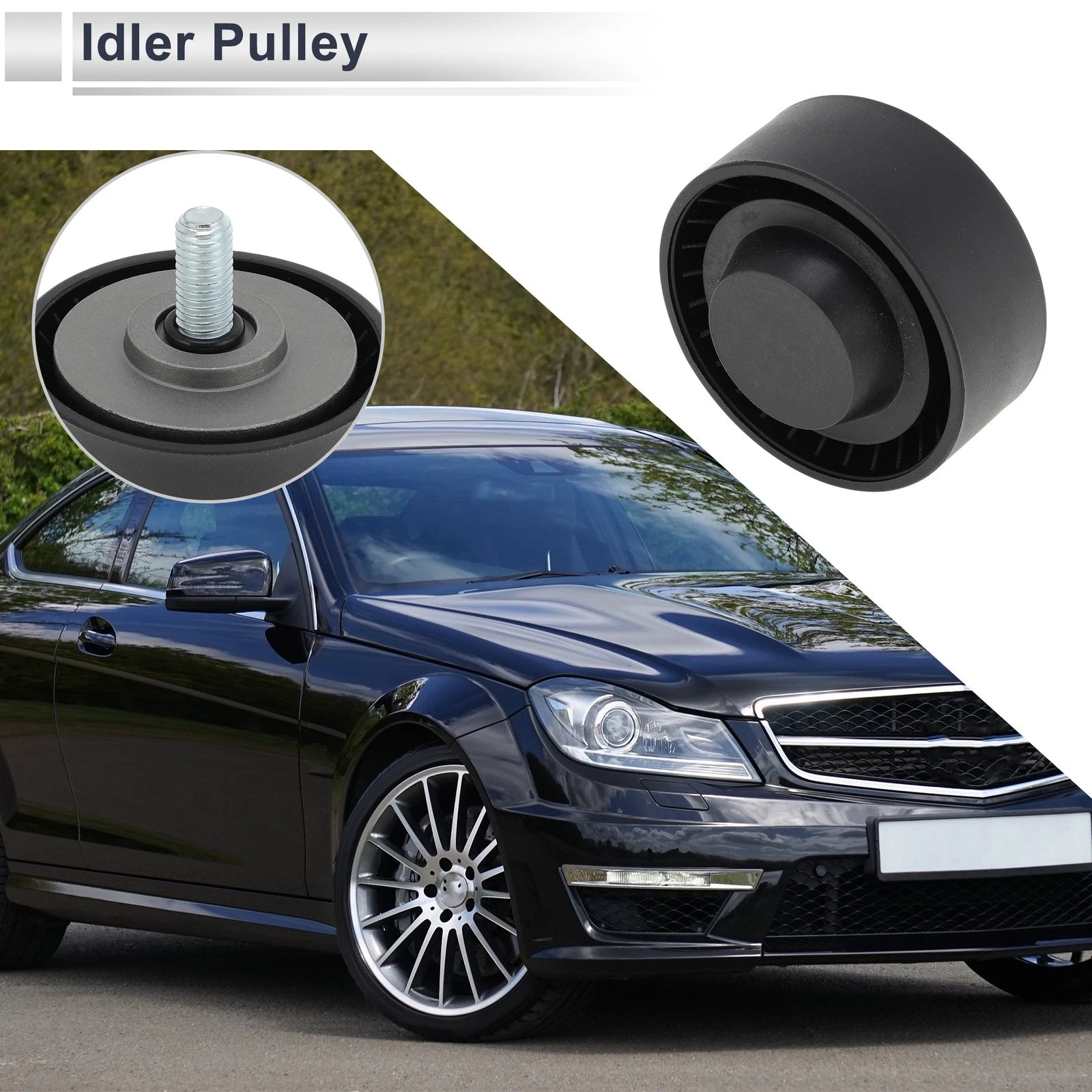 Drive Belt Idler Pulley Replacement for Mercedes-Benz Sprinter (2014–2022)