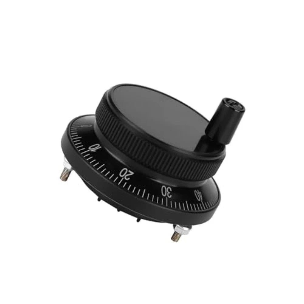 60mm CNC Handwheel Pulse Encoder 5V 6 Terminal for CNC Machines