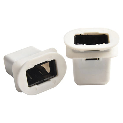2X Rear Seat Bench Clip for Audi Q7 A4 A6 (2005–2020) Black