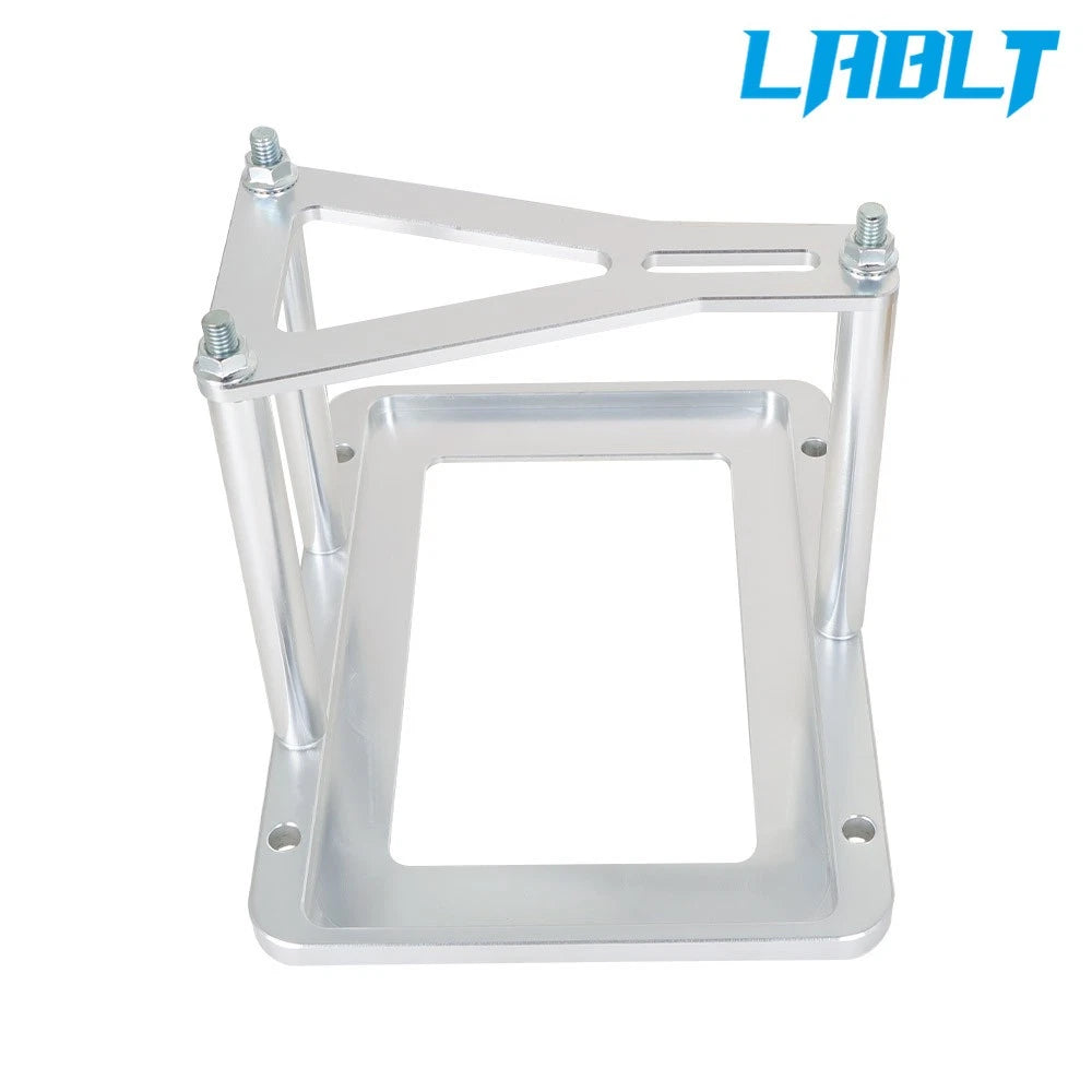 Billet Car Battery Tray Hold Down for Trunk Relocation Box (Aluminum)