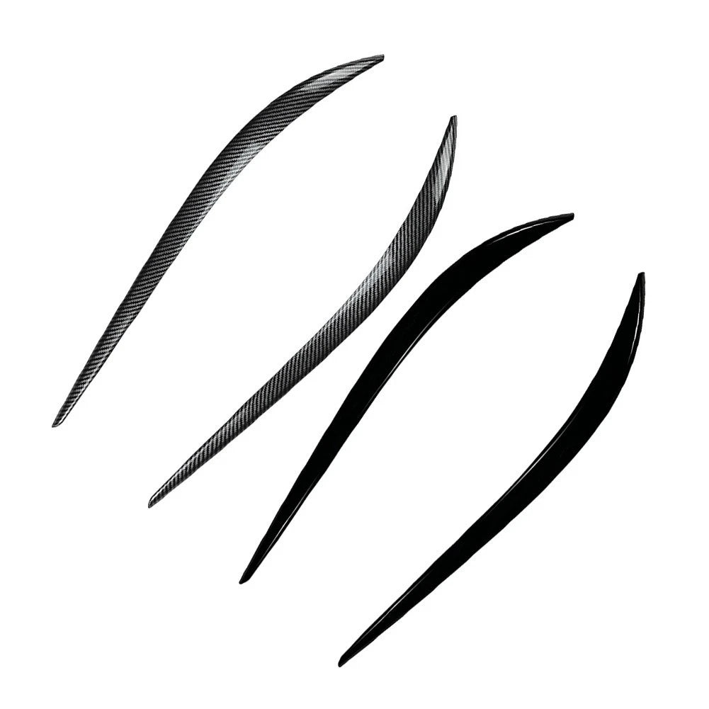Eyelid Cover Eyebrow Trim for Alfa Romeo Giulia (2015–2024) ABS Black