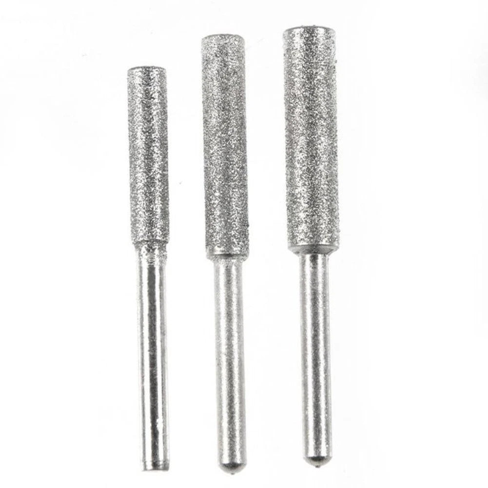 Set of 6 Diamond Grinding Heads for Handheld Saw Grinder (4MM, 48MM, 55MM)