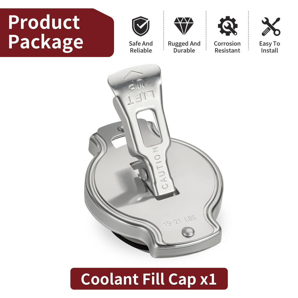 Coolant Pressure Cap 2511256 for Polaris 600 XCR (1994–1995) / XC (1996–1998)