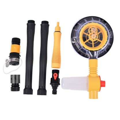 360 Degree Automatic Rotating Car Wash Brush Kit for Efficient Cleaning