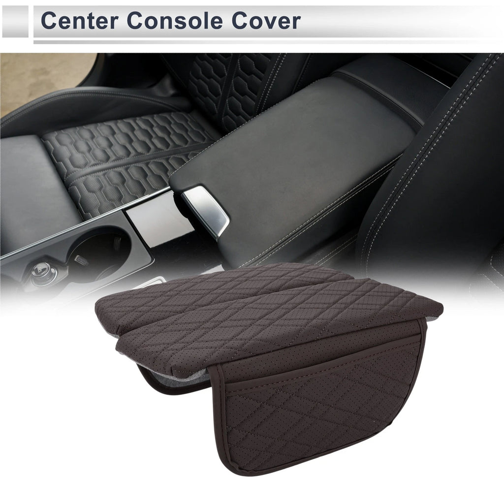 Car Center Console Cover with Storage Bag for BMW X7 (2019–2024)