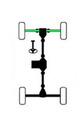 Front CV Axles & Bearings for Can-Am (705401829, 705401830)