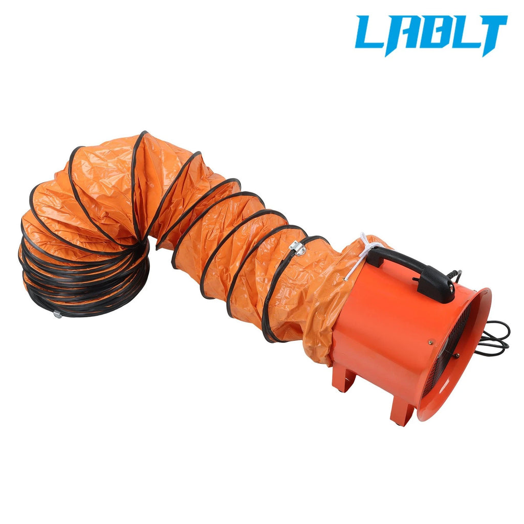 Extractor Fan Blower for Portable Use with 32.8FT Duct Hose