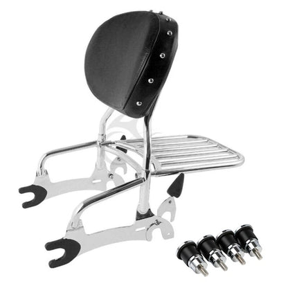Sissy Bar Backrest Pad Mount Spools for Indian Chieftain Roadmaster (2014–2022)