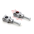 1" 25mm Chrome Handlebar Risers Clamp for Universal Dyna Sportster Touring