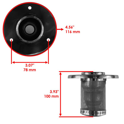 Spark Arrestor Replacement for Honda Foreman Rubicon 500 TRX500FA (2001–2004)