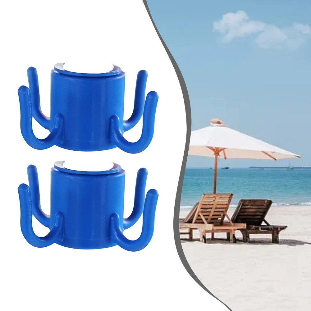 Set of 2 Adjustable Hooks for Beach Umbrella Poles