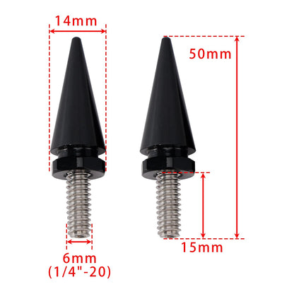 3X Spike Windshield Bolts for Harley Touring Electra Glide Street Glide (2014–2025)