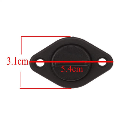 2x Universal Kayak Plastic Drain Plug Kit Thread Bung For Canoe Boat Holes Plugs