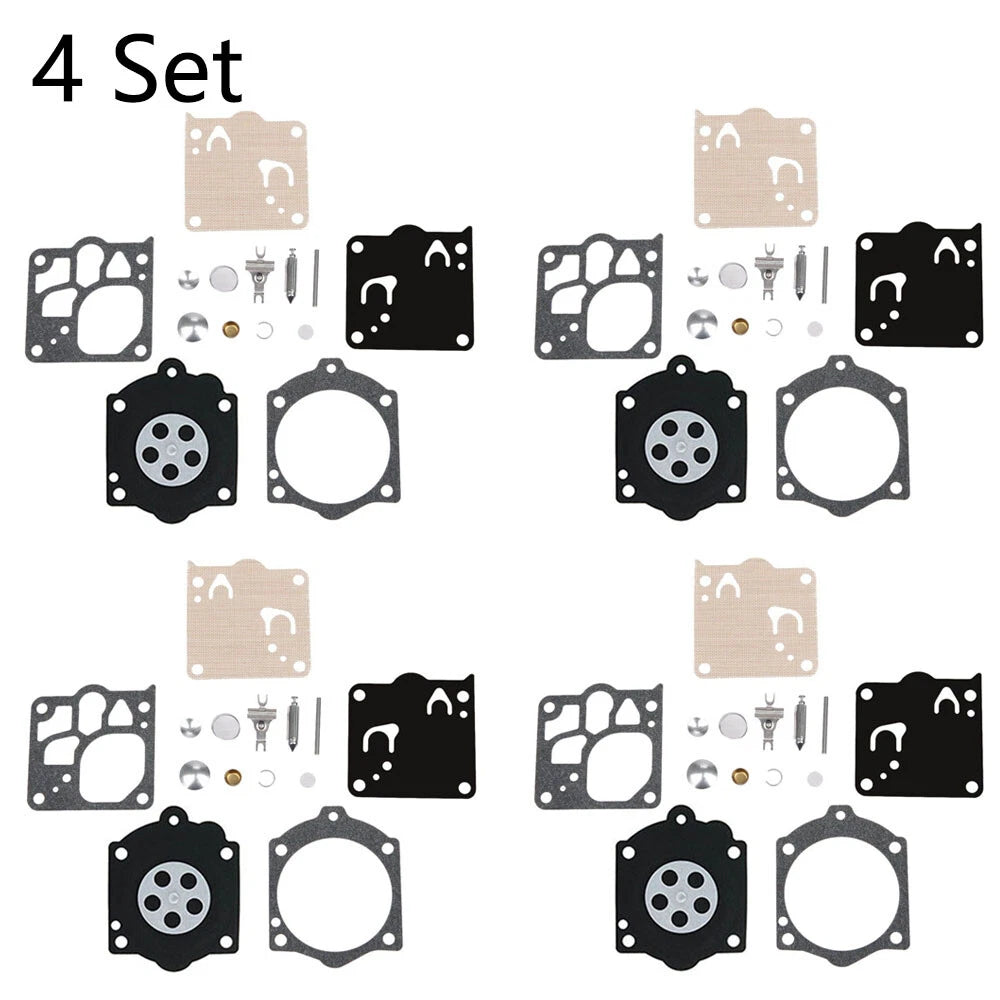 Set of 4 Carburetor Diaphragm Kit for Husqvarna 3120XP & 3120 (272 268) Walbro K12-WG