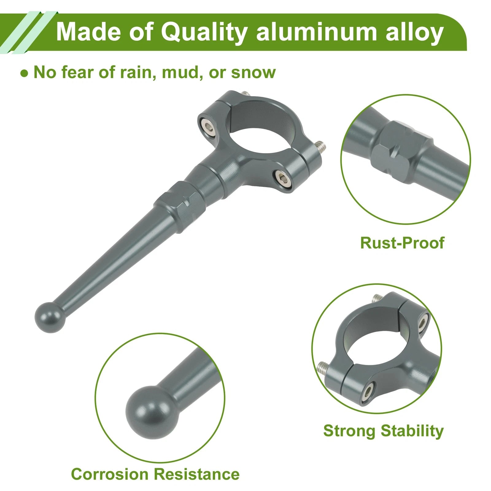 Kickstand Extension Kit for Kawasaki Motorcycle (Universal)