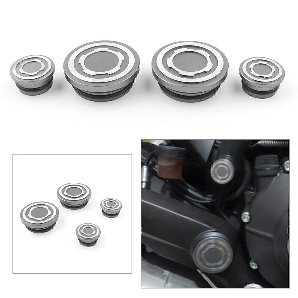 Dust Plug for Ducati Scrambler 800 (2015–2023) - Titanium Gear Frame Bar Screw