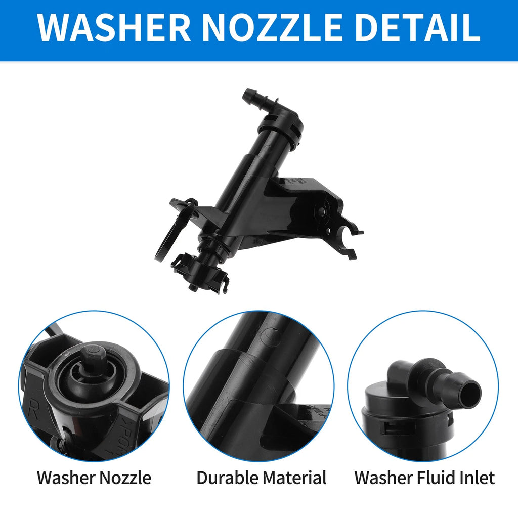 Front Right Side Headlight Washer Nozzle for Kia Ceed (2012–2017) No. 98672A2700