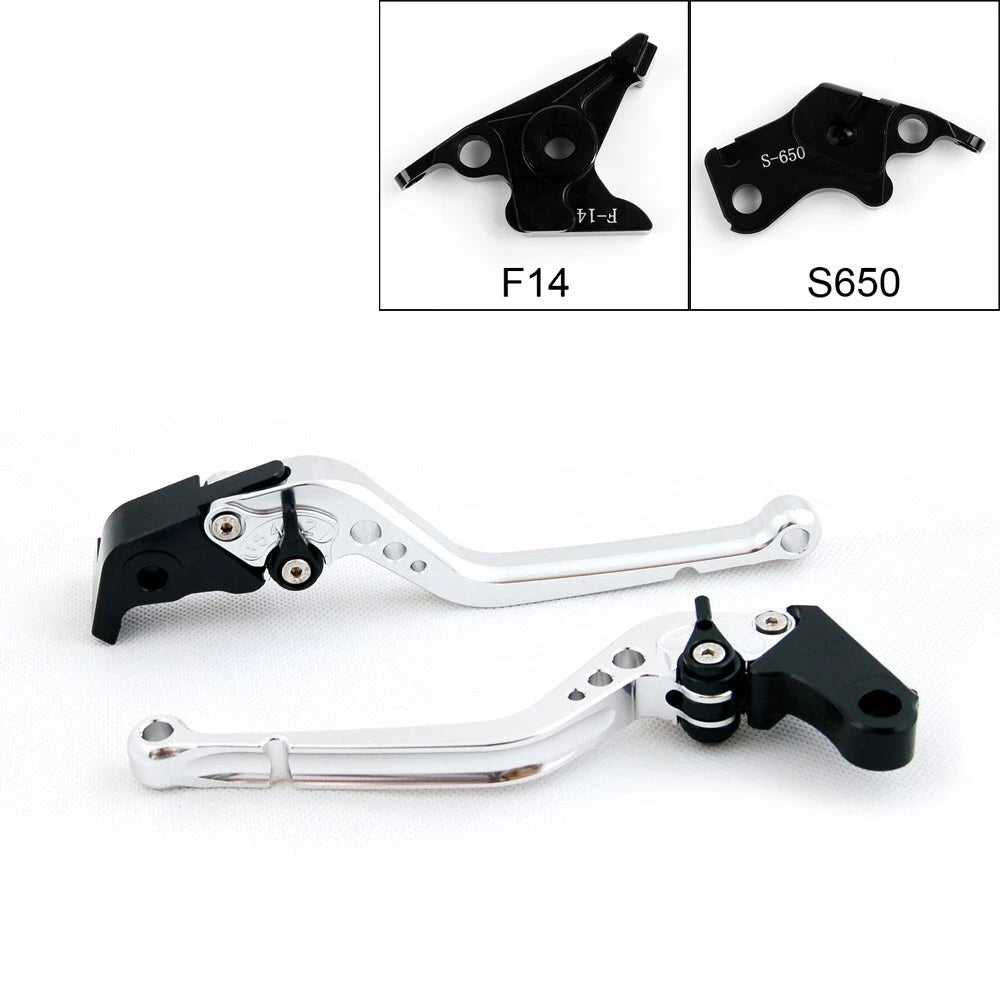 Long Brake Clutch Levers for Suzuki SV650/S BL650/V-Strom 600/750 KATANA (2000–2023)
