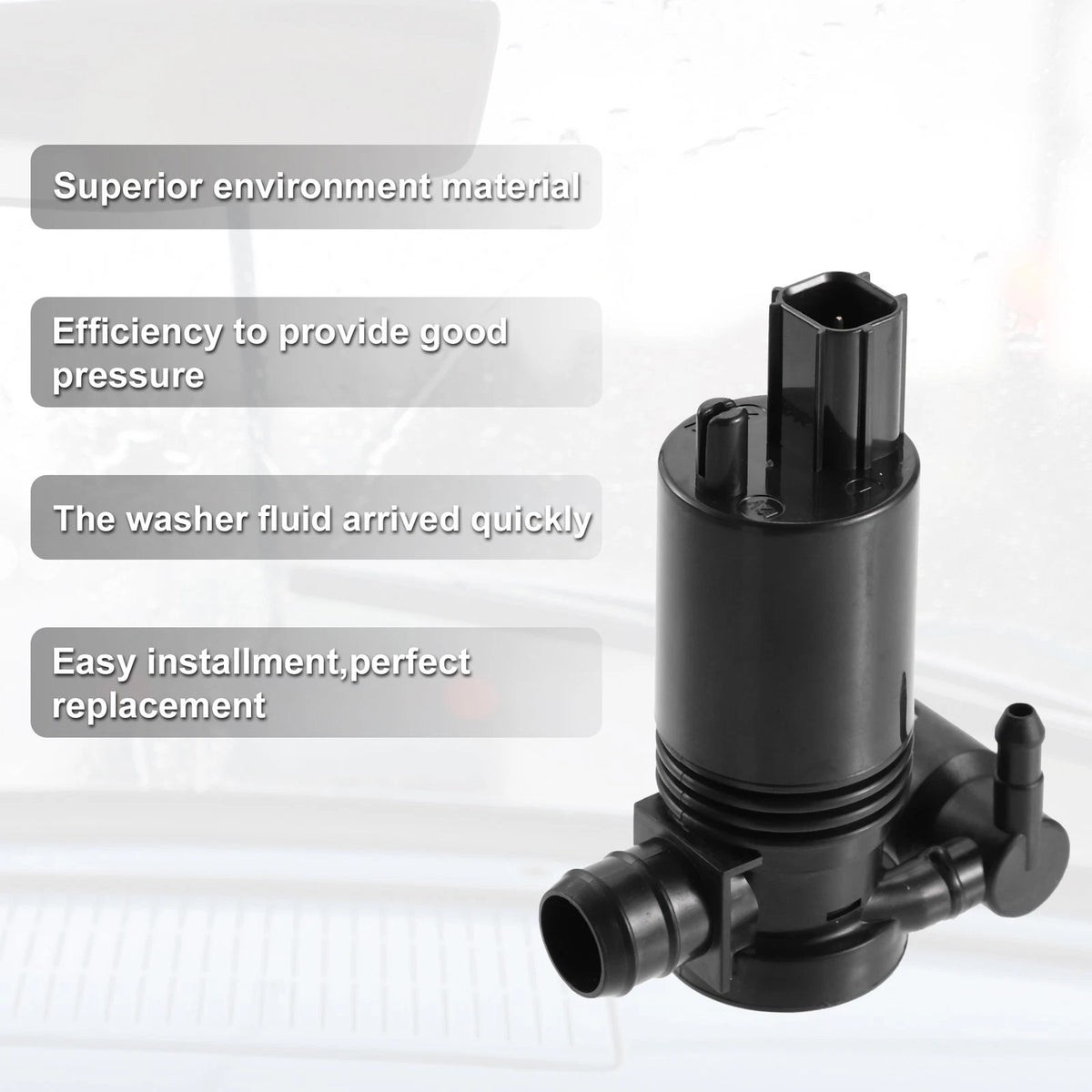 Windshield Washer Pump for Ford Fiesta MK6 (2002–2010) 1014003