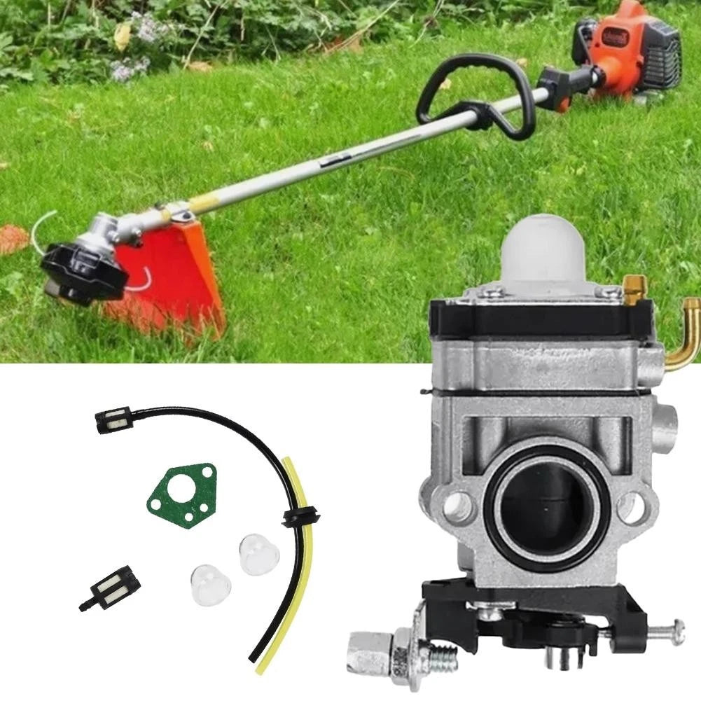 Complete Carburetor Set for 43cc 49cc 52cc Brush Cutters Chainsaws