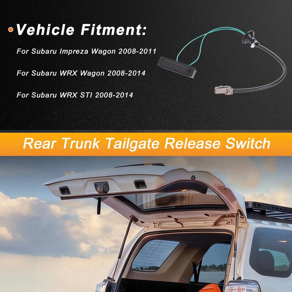 Tailgate Trunk Release Switch Replacement for Subaru Impreza Wagon (2008–2011)