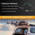 Tailgate Trunk Release Switch Replacement for Subaru Impreza Wagon (2008–2011)
