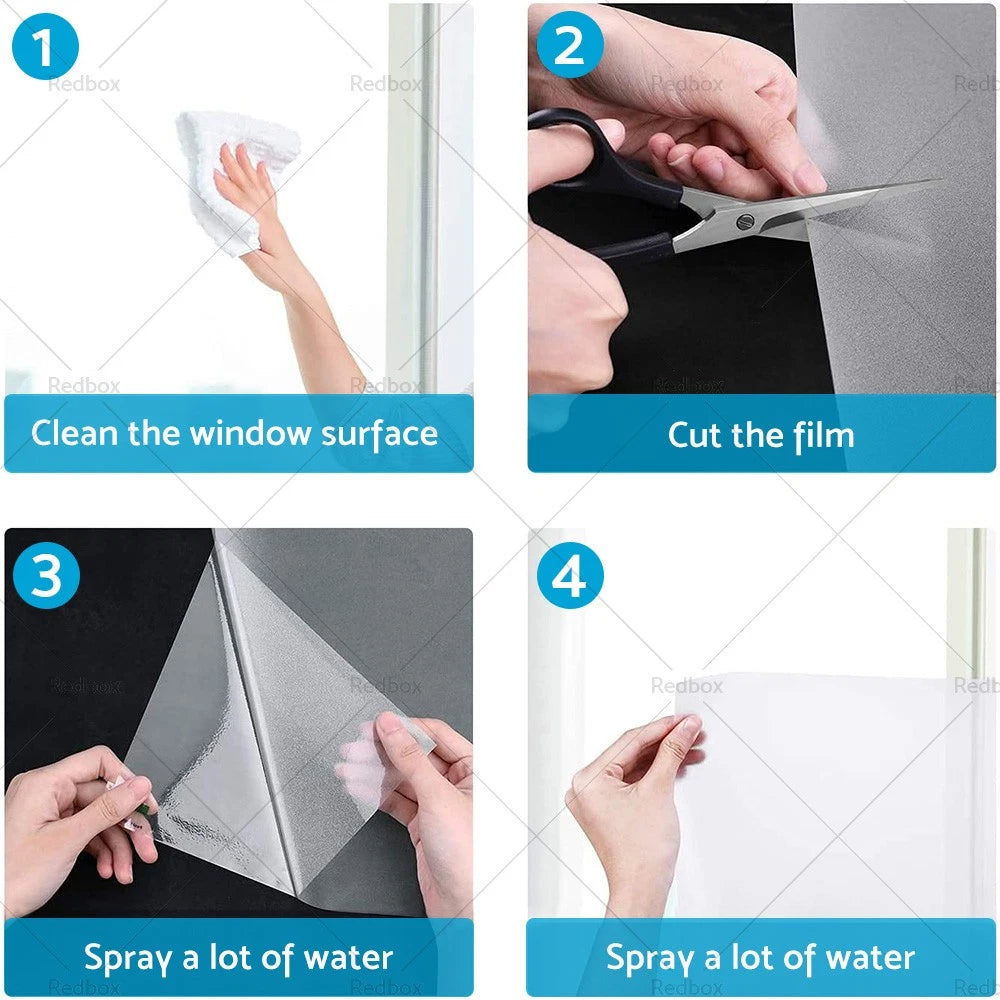 Window Film for Home or Office with Laser Light Effect & Privacy