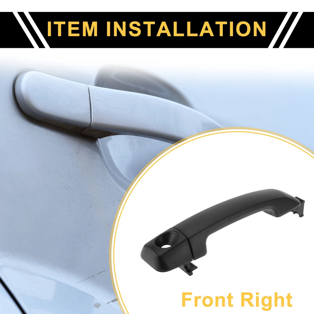 Front Right Exterior Door Handle Replacement for Toyota Tundra (2007–2020)