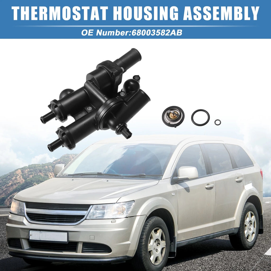 Engine Thermostat Housing Replacement for Dodge Journey (2009–2020)
