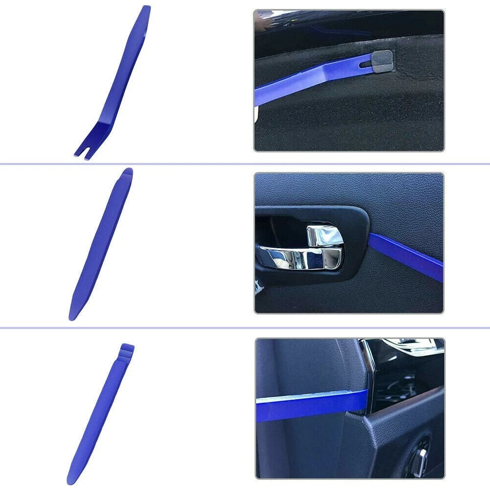 Set of 4 ABS Plastic Removal Tools for Auto Dashboard Emblems