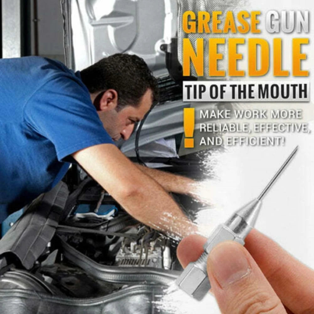5PCS Grease Gun Needle Tips Nozzle for Universal Applications