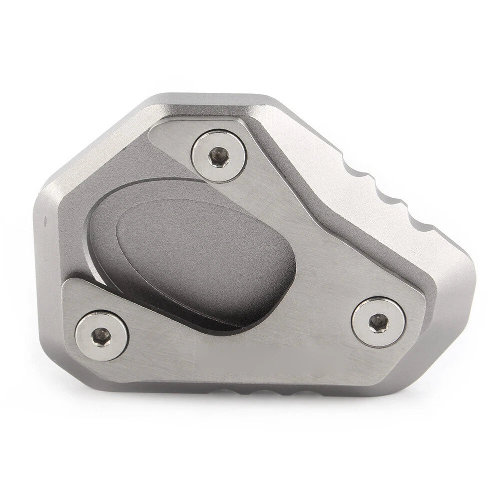 Side Stand Kickstand Foot Plate Pad Fit Kawasaki Z800 2013 2014 2015 2016 Grey