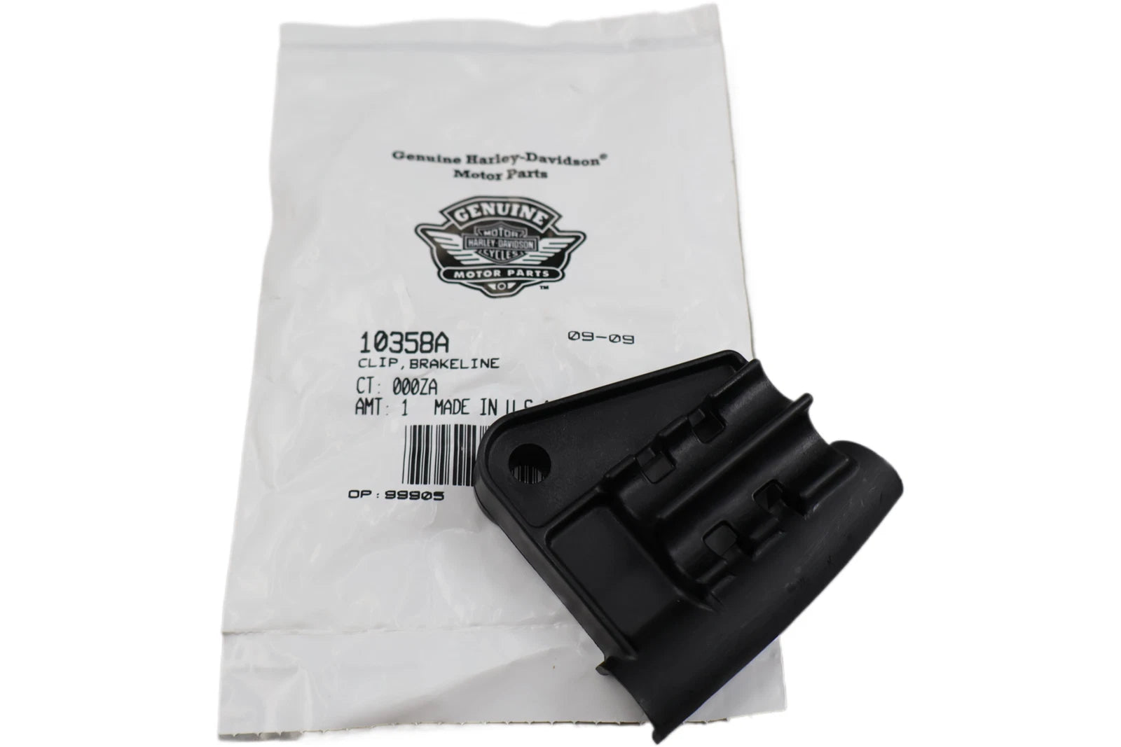 Brakeline Clip for Harley-Davidson (OEM 10358A)