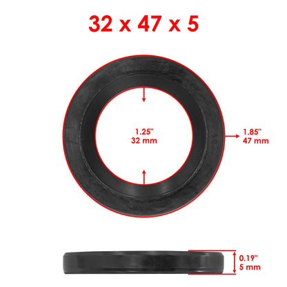 Front Wheel Bearing and Seals Kit for Kawasaki ZX1400 Ninja ZX-14 (2006)