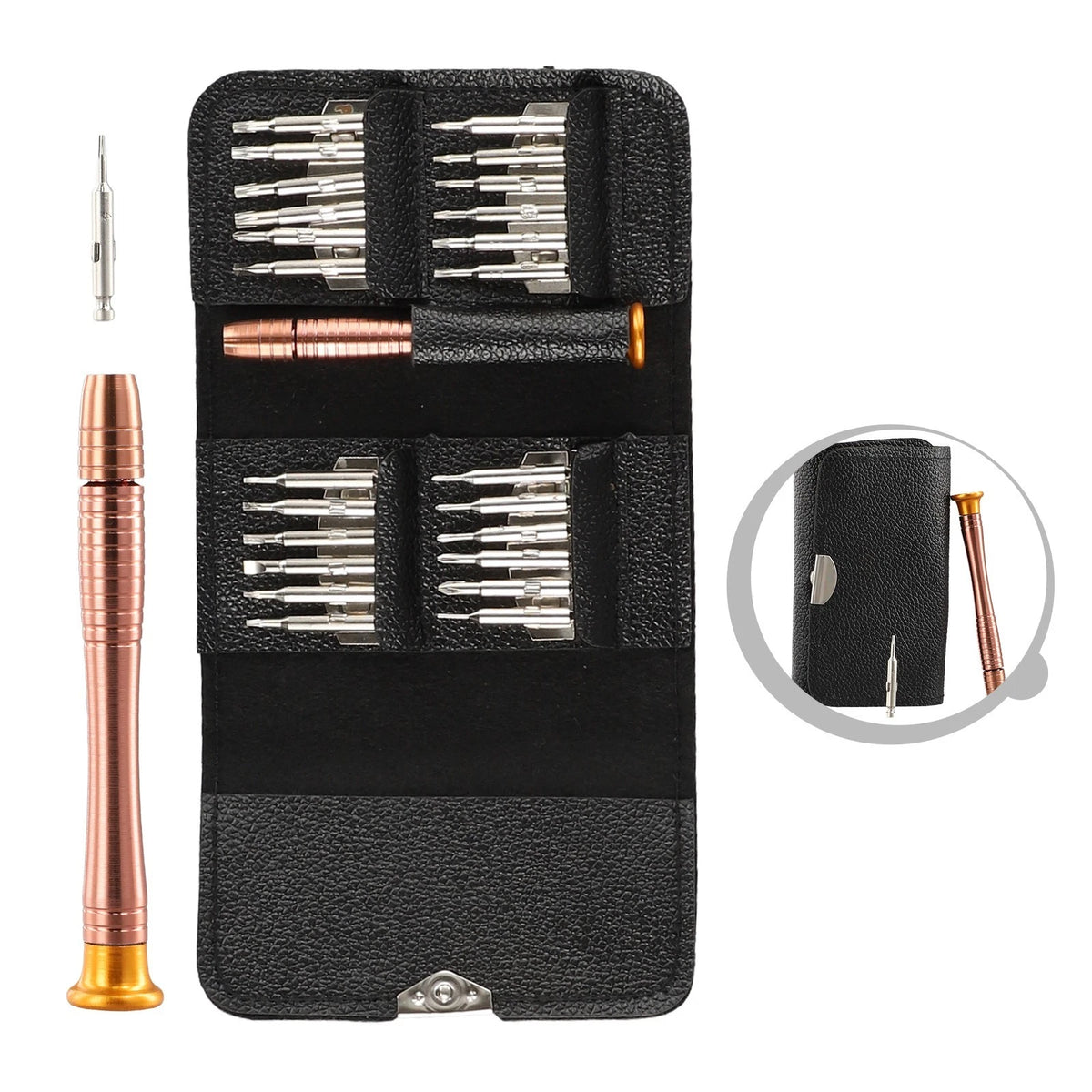 Screwdriver Bit Set for Hand Tools (No Specific Part Numbers)