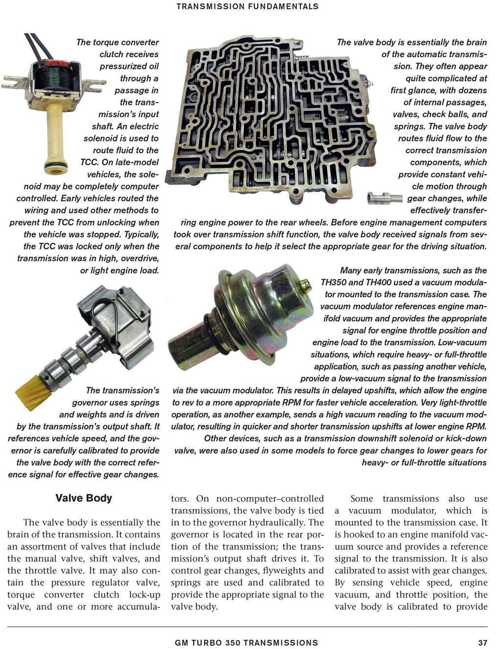 Turbo 350 Transmission Rebuild Guide for GM