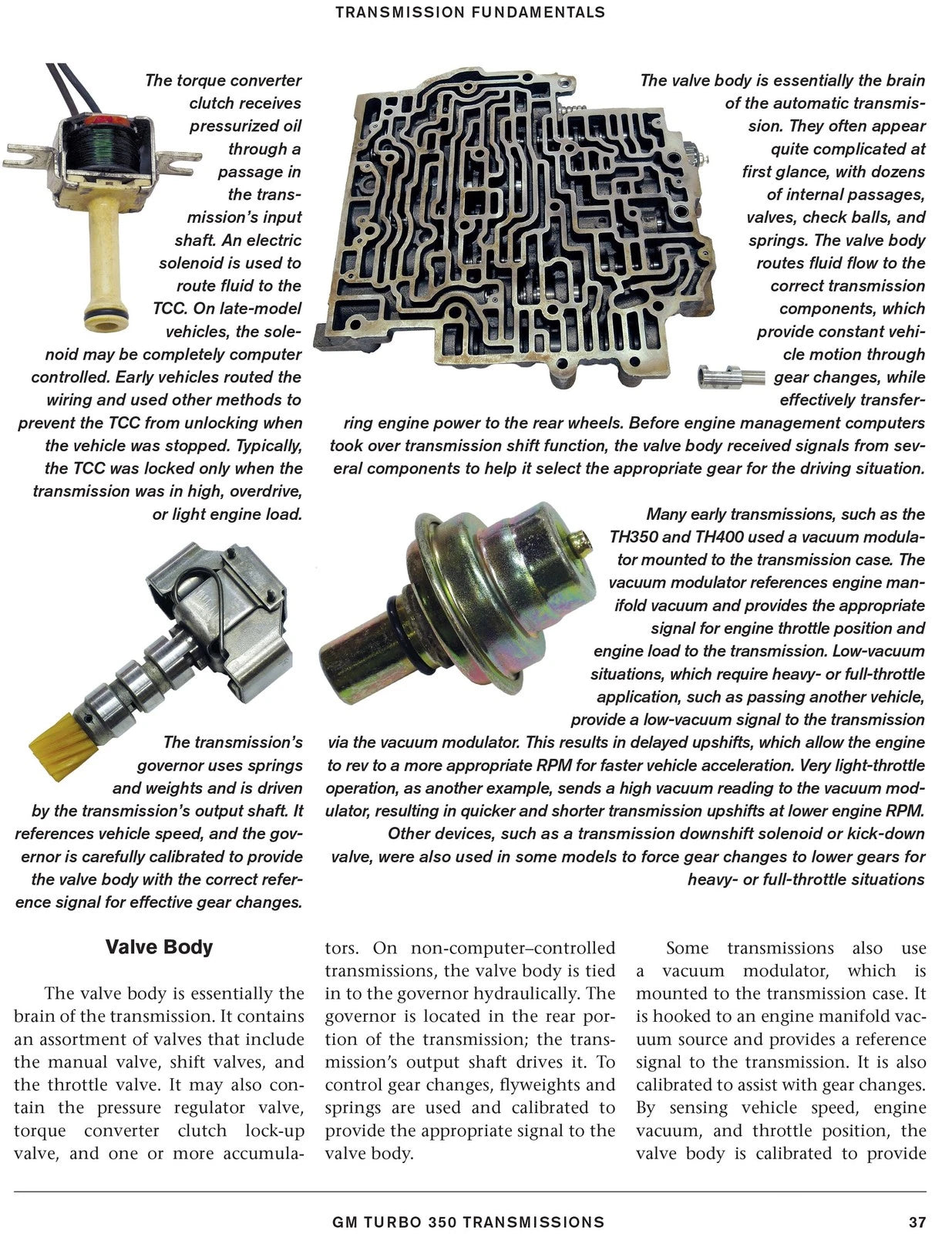 Turbo 350 Transmission Rebuild Guide for GM