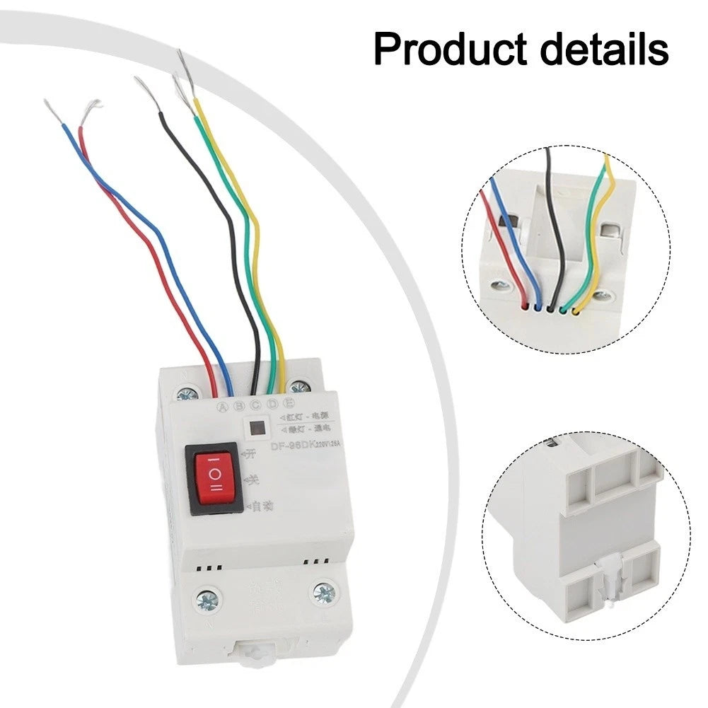 Automatic Water Pump Level Controller 25A 12V 24V with Indicator Light