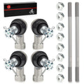 2 Tie Rod Set for Polaris Scrambler Sportsman 90 (1990–1999) 0450503 0450504 0450918 0450919
