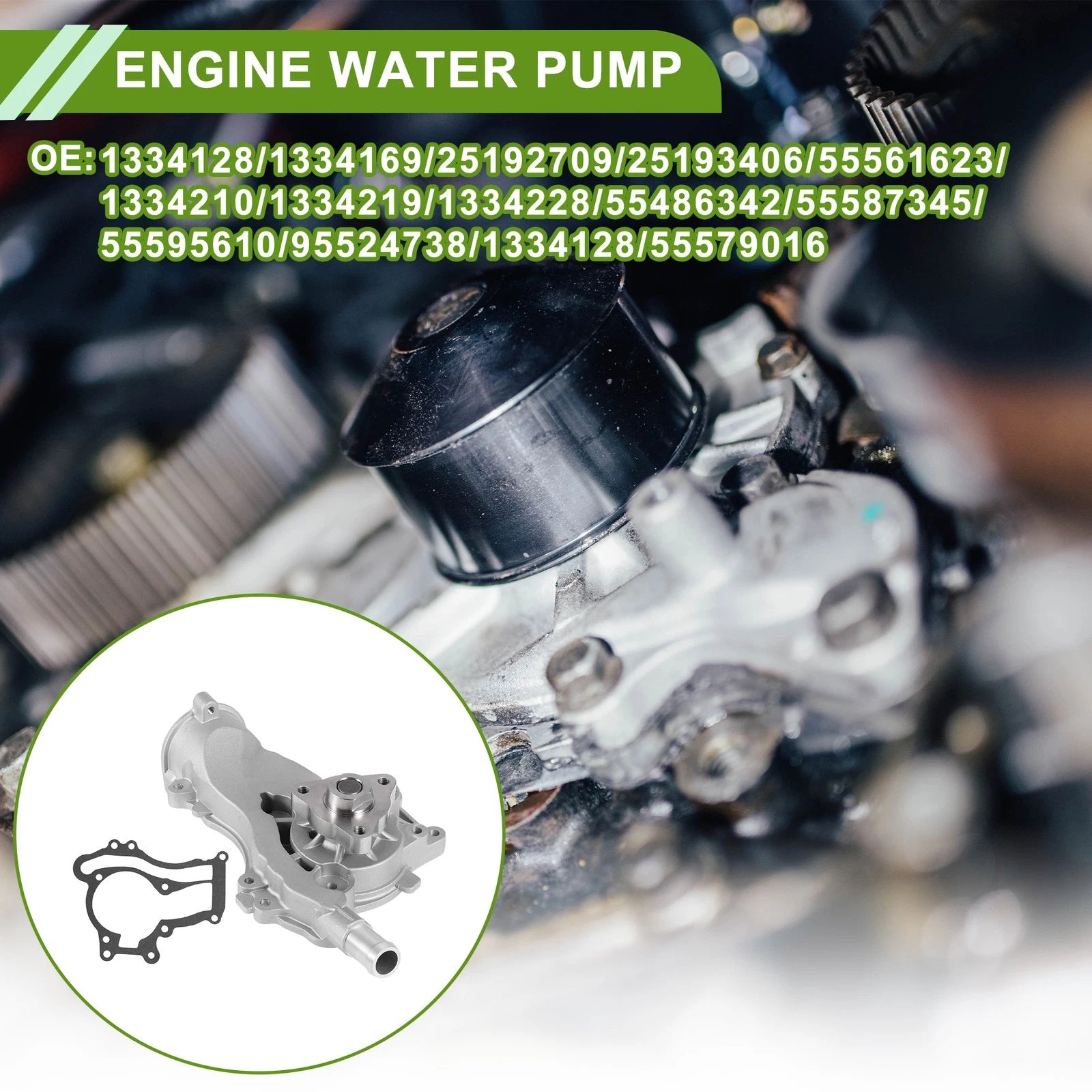 Engine Water Pump Replacement for Vauxhall Mokka 2012-2025 Cooling Water Pump