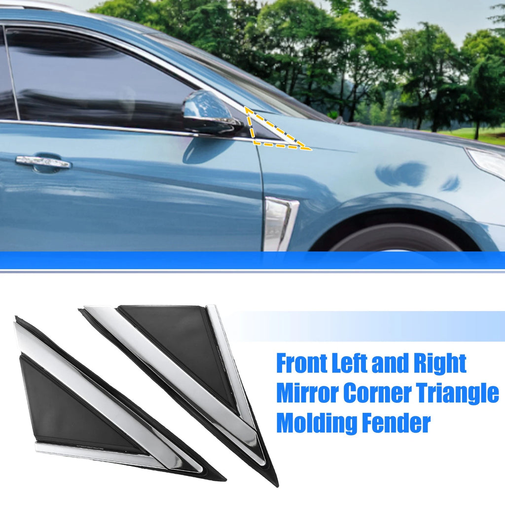 1 Pair Mirror Corner Triangle Fender for Cadillac SRX (2010–2016)
