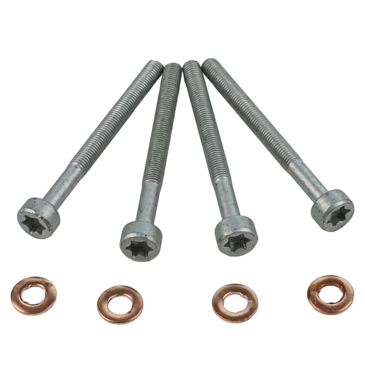 8Pcs Injector Washers and Bolts for Mercedes (A0019902607)
