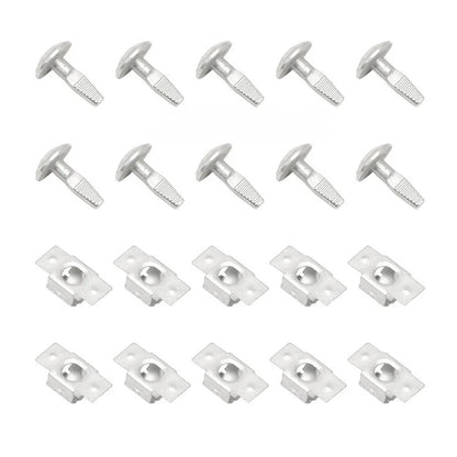 Auto Body Panel Clips for Undertray Splashguard (Direct Replacement)